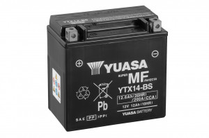 Akumulator 12,6Ah 200A Yuasa Yuasa Auxiliary Backup YTX14-BS(CP) - Img 2