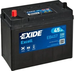 Akumulator 45Ah 330A EB457 Exide Excell