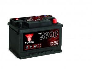 Akumulator 60Ah 550A Yuasa YBX3000 YBX3075