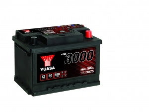 Akumulator 60Ah 550A Yuasa YBX3000 YBX3075