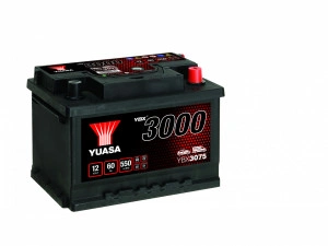 Akumulator 60Ah 550A Yuasa YBX3000 YBX3075 - Img 2