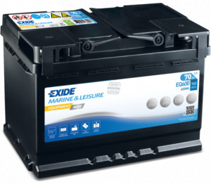 Akumulator 70Ah -A EQ600 Exide Equipment AGM