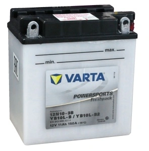 Akumulator YB10L-B (12N10-3B, YB10L-B2) 11Ah 150A Varta POWERSPORTS Freshpack