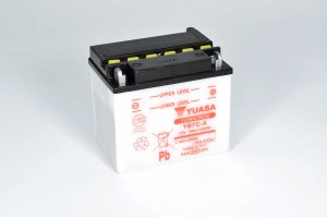 Akumulator YB7C-A 7Ah 75A Yuasa YuMicron - Img 2