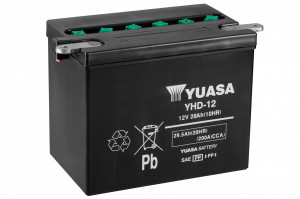 Akumulator YHD-12 29Ah 200A Yuasa Conventional - Img 2