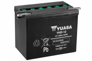 Akumulator YHD-12 29Ah 200A Yuasa Conventional - Img 2