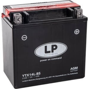 Akumulator YTX14L-BS 12Ah 200A Landport AGM - Img 2