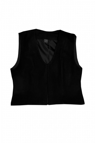 Vesta din lana neagra