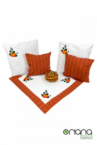 Set de toamna brodat UNICAT