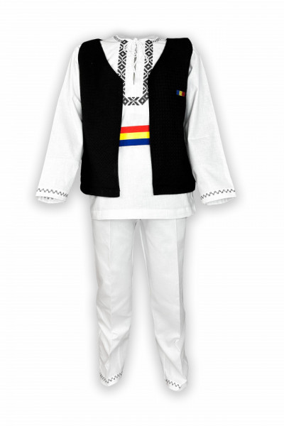 Costum popular baieti - Marius - 4 piese