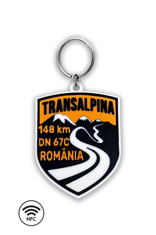 Breloc NFC Transalpina – Negru