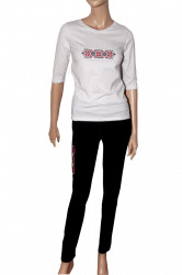 Set pantaloni +tricou brodate - Img 4