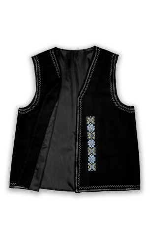 Vesta de barbati neagra - Sebastian - Img 2