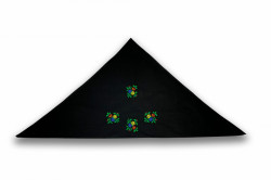 Batic traditional negru cu broderie - Img 3