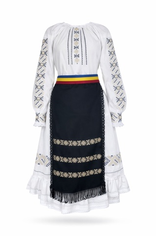 Costum popular femei, cu catrinte - Gabriela