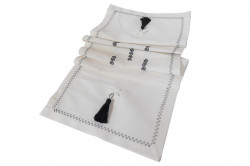 Traversa brodata traditional - crem - Img 1
