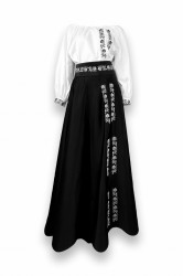 Set 3 piese brodat cu motive traditionale - Lucia - Img 1