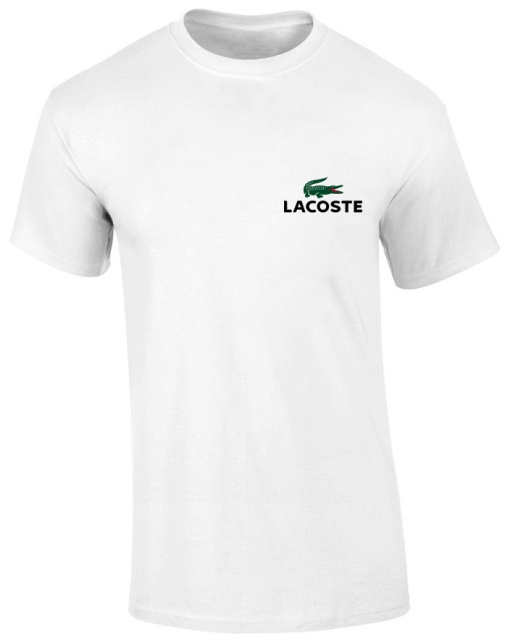 Tricou Alb L Logo COD T0523