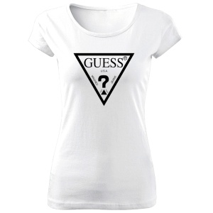 Tricou de Dama ALB - GS