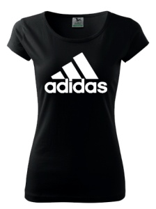 Tricou de dama negru A Clasic N-D032