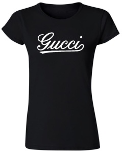 Tricou de dama NEGRU - GC Scris