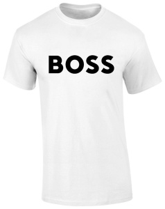 Tricou barbatesc ALB - B New