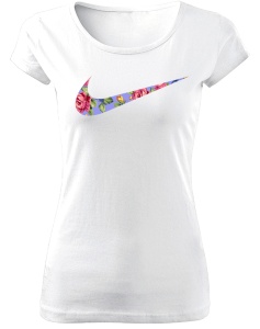 Tricou sport de dama N Logo Flower COD D022