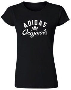 Tricou de dama NEGRU - A Originals