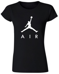 Tricou de dama NEGRU - J Air