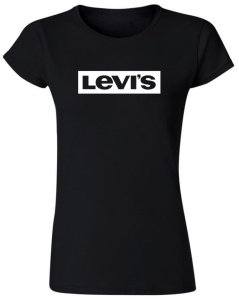 Tricou de dama NEGRU - Lvs