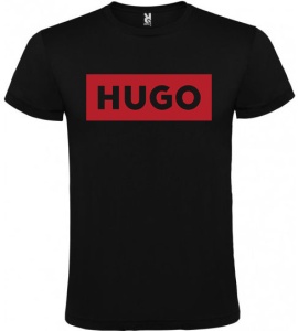 Tricou Negru - HG Rosu
