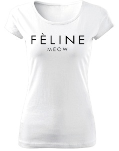Tricou sport de dama Feline Meow COD D026