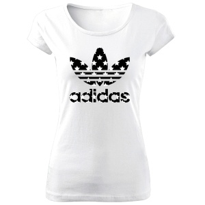 Tricou de dama ALB - A Star