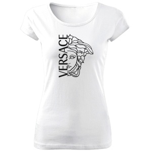 Tricou de Dama ALB - V Half