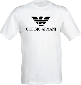 Tricou barbatesc ALB - GA