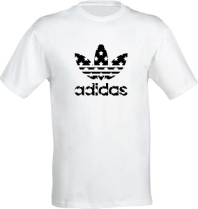 Tricou barbatesc ALB - A Stars