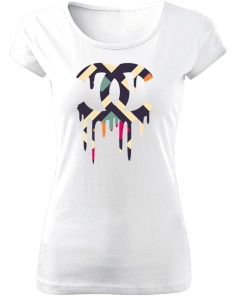 Tricou de dama ALB - CH Logo