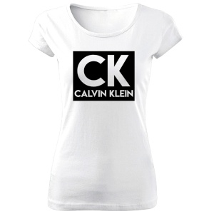 Tricou de Dama ALB KL BlaC Cod D214
