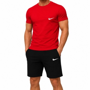 Compleu Slim Fit NK ROSU/Negru