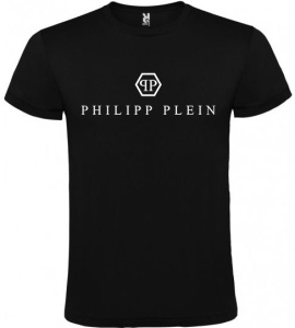 Tricou Negru - PP Logo