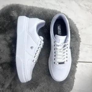 Bela muška patika LA POLO, beli đon 5889 - Img 2