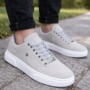 Siva velur muška patika LA POLO sa šnalom 5887