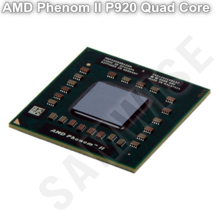 Procesor Laptop AMD Phenom II P920 1.6GHz Quad Core Cache 2MB