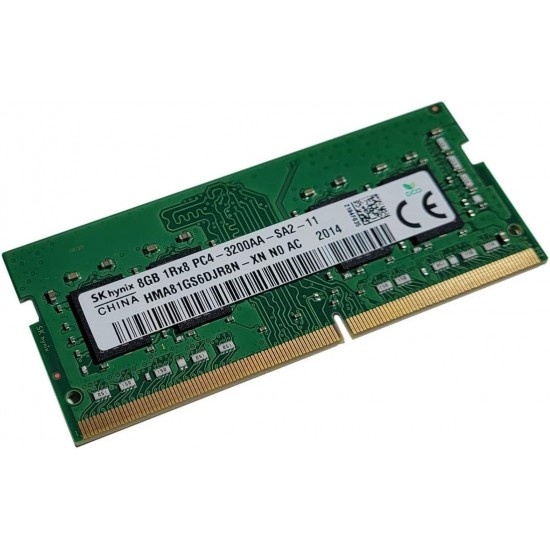 Memorie Laptop Hynix 8GB DDR4 3200MHz, 1Rx8, 1.2V