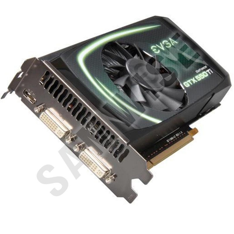 Placa video EVGA GeForce GTX 550 Ti Superclocked, 1GB DDR5 192bit