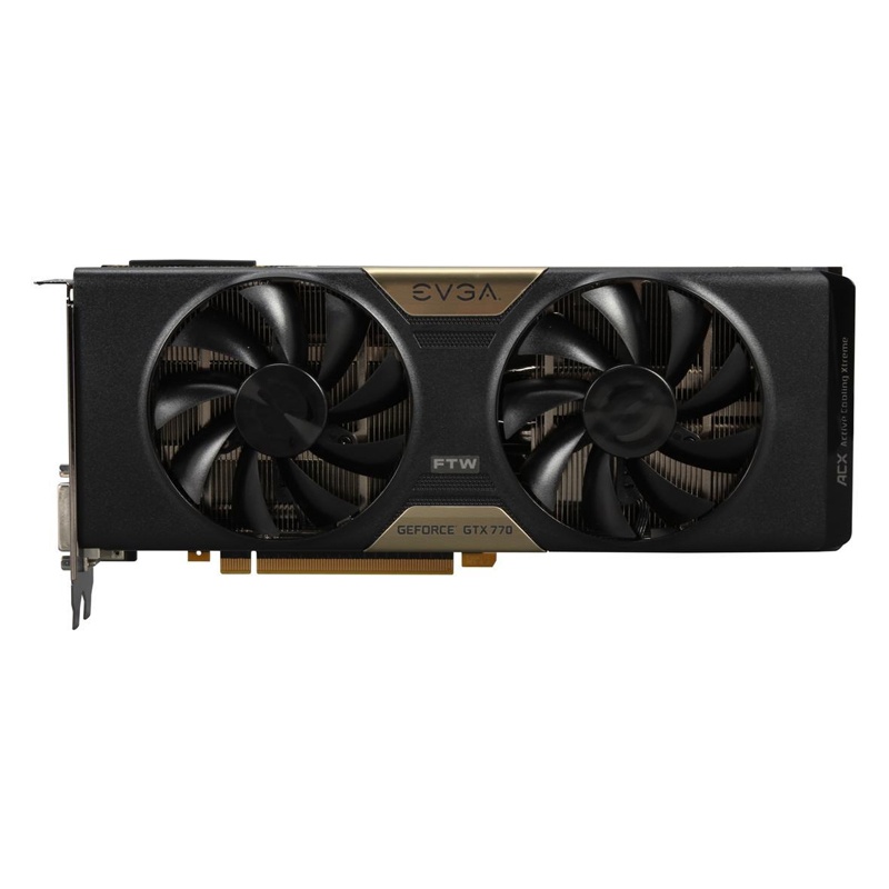 Placa video EVGA GeForce GTX 770 Dual SC w/ ACX Cooler 4GB GDDR5 256-bit