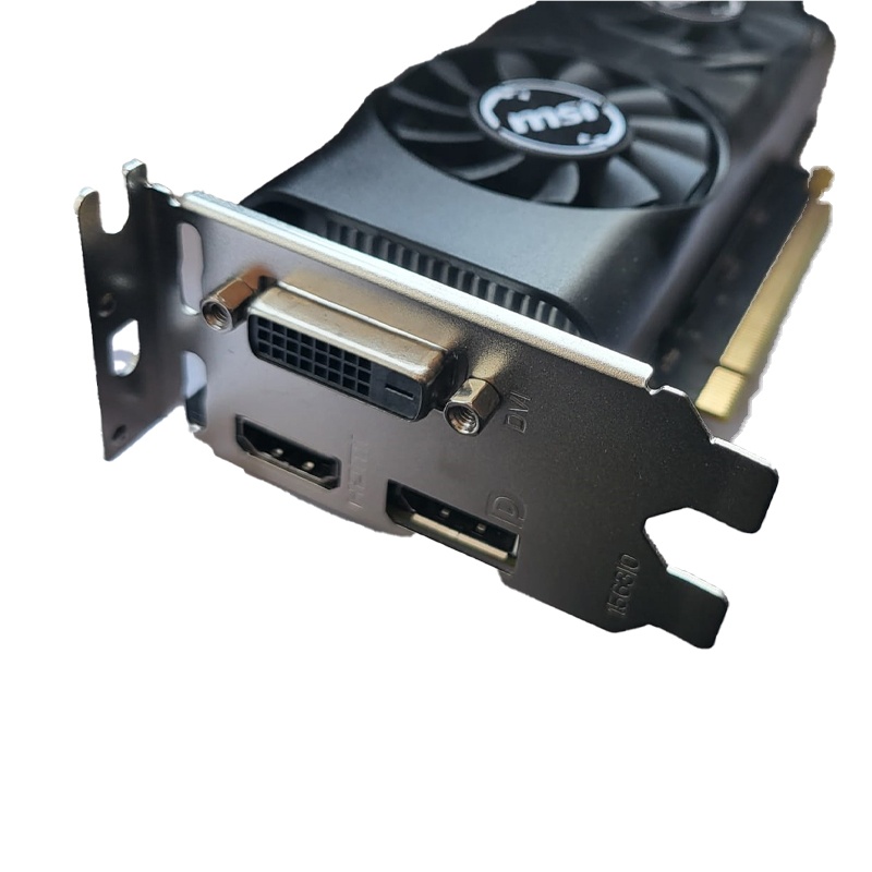 GEFORCE GTX1650MSIグラフィックボード LOW-PROFILE GeForce GTX 1650 4GT LP OCV1