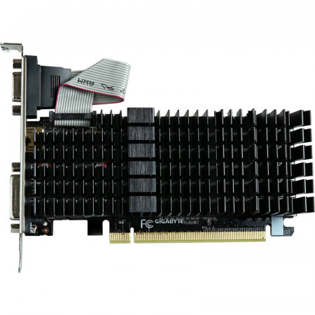 Placa video GIGABYTE GeForce GT 710 Silent 1GB DDR3 64-bit