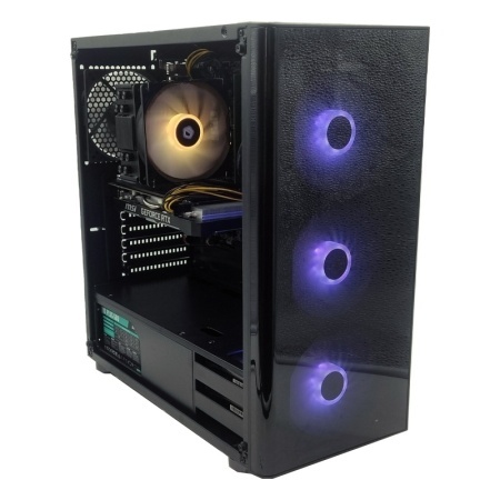 Calculator Gaming Thermaltake V6, Intel Core i7 7700 3.6GHz, Asus Q170M-C, 16GB DDR4, SSD 240GB, HDD 1TB, RTX 2060 8GB GDDR6 256-bit