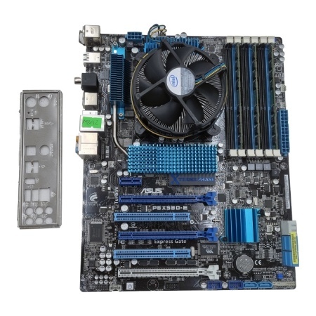 KIT Placa de baza ASUS P6X58D-E, Intel Core i7 950 3.06GHz, 12GB DDR3, Cooler inclus